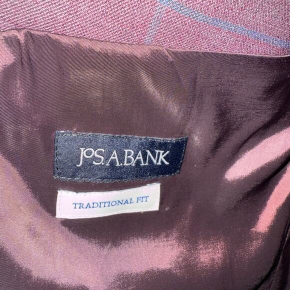 Jos. A. Bank Red Sport Coat with Notch Lapel - Picture 4 of 6